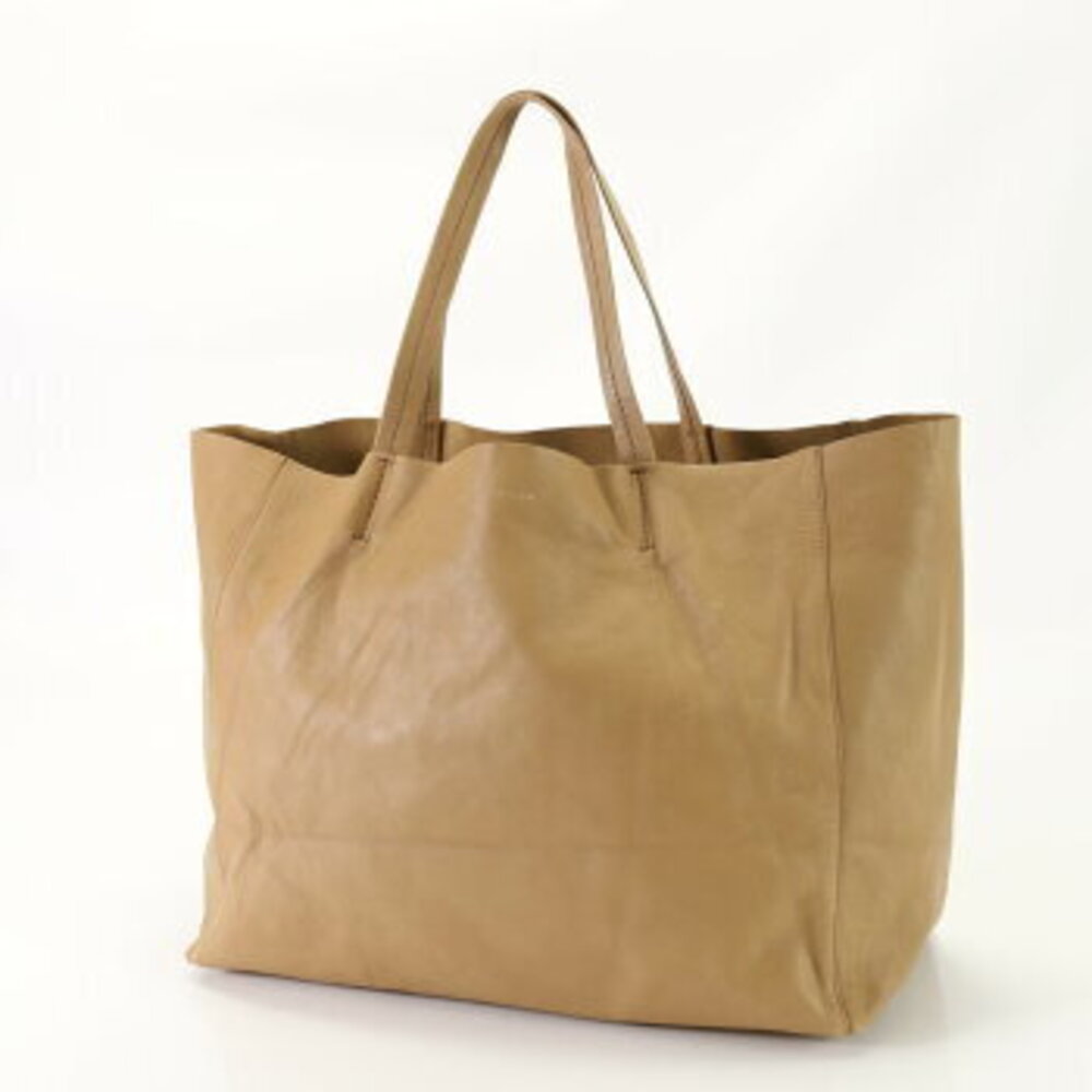 Celine Cabas Horizontal shoulder tote bag business leather